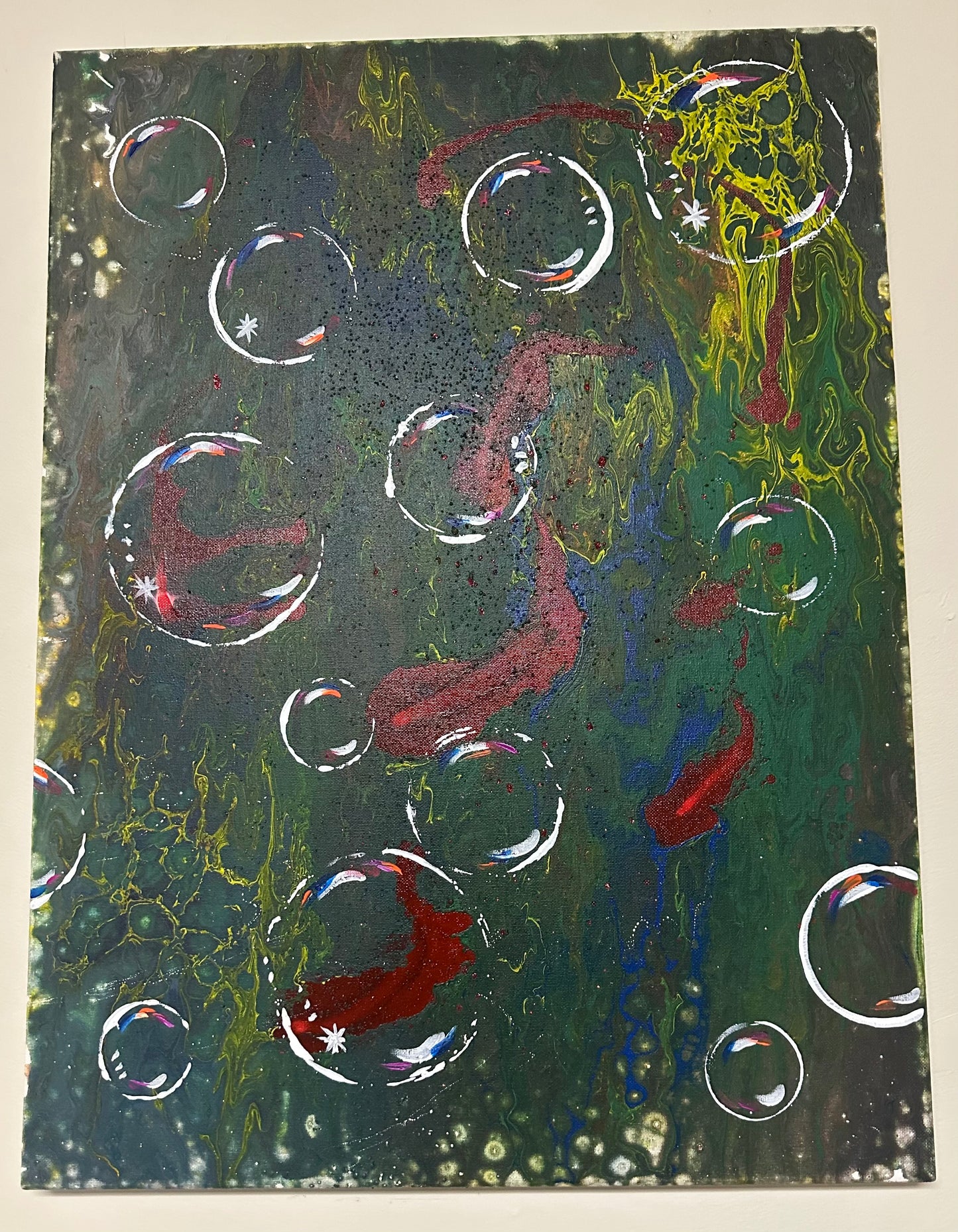 Red Fish in the Colar Water