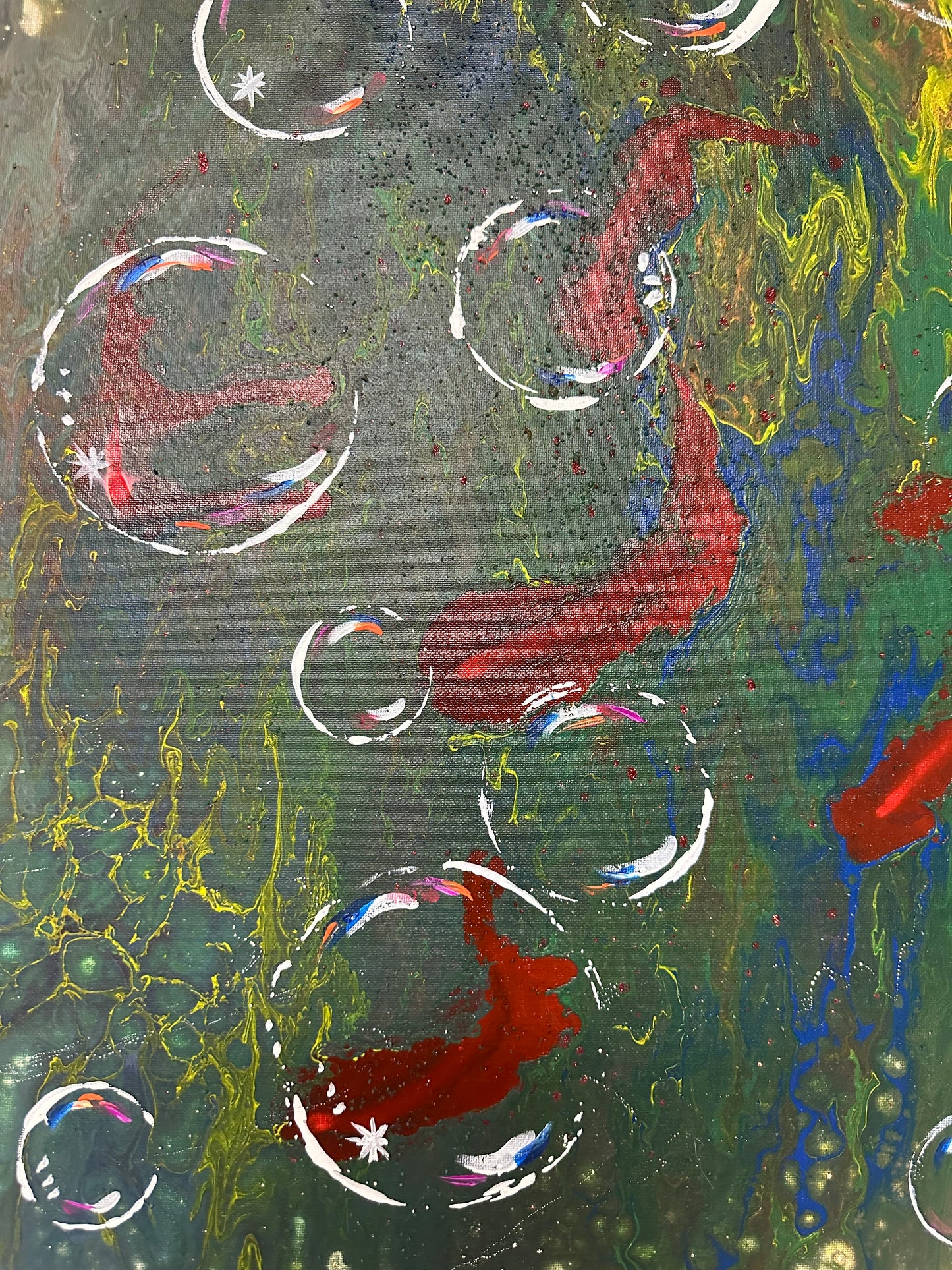 Red Fish in the Colar Water