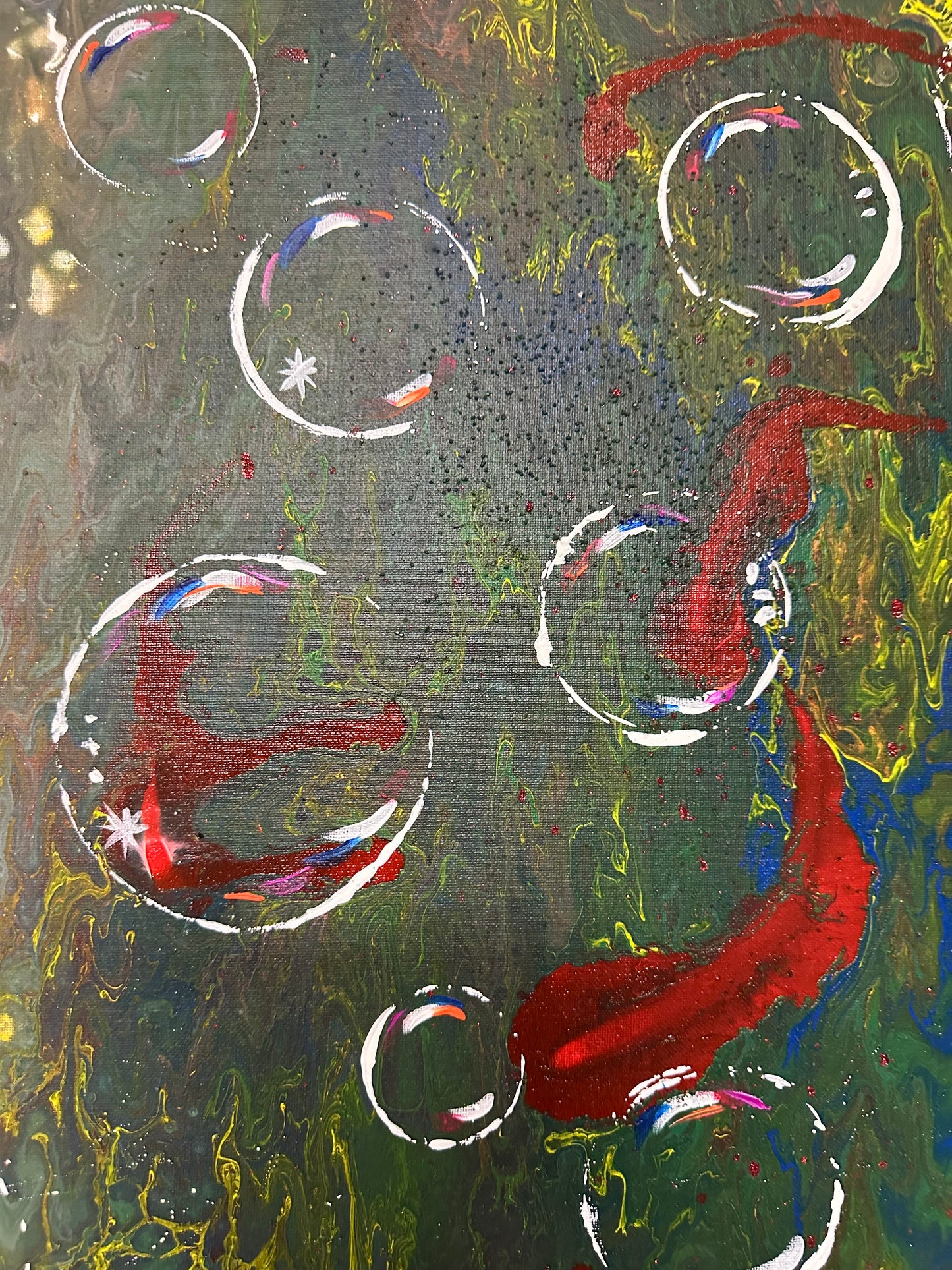 Red Fish in the Colar Water