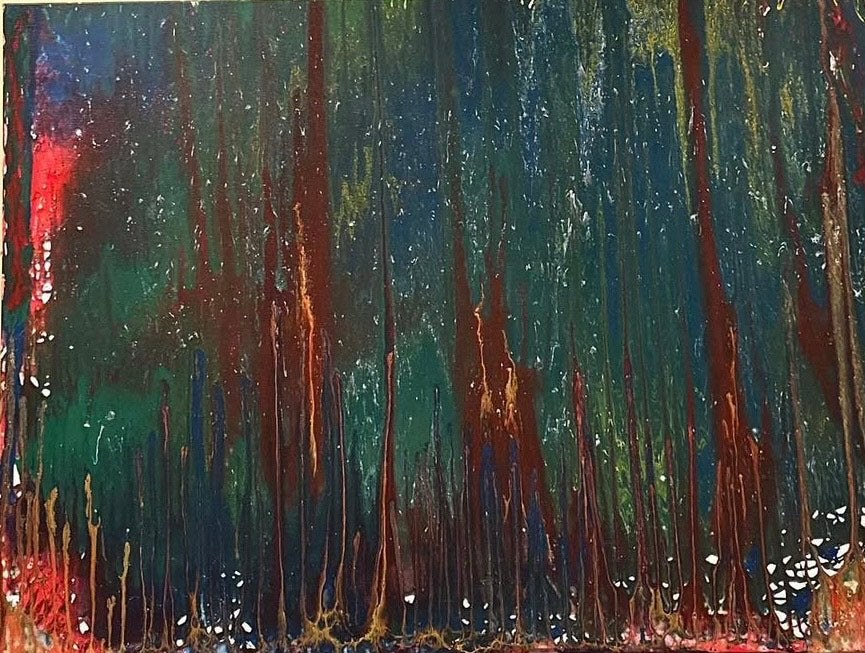 Harmonious Line of Colors